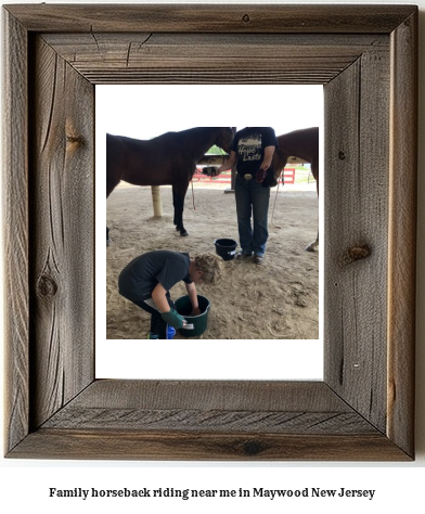 family horseback riding near me in Maywood, New Jersey